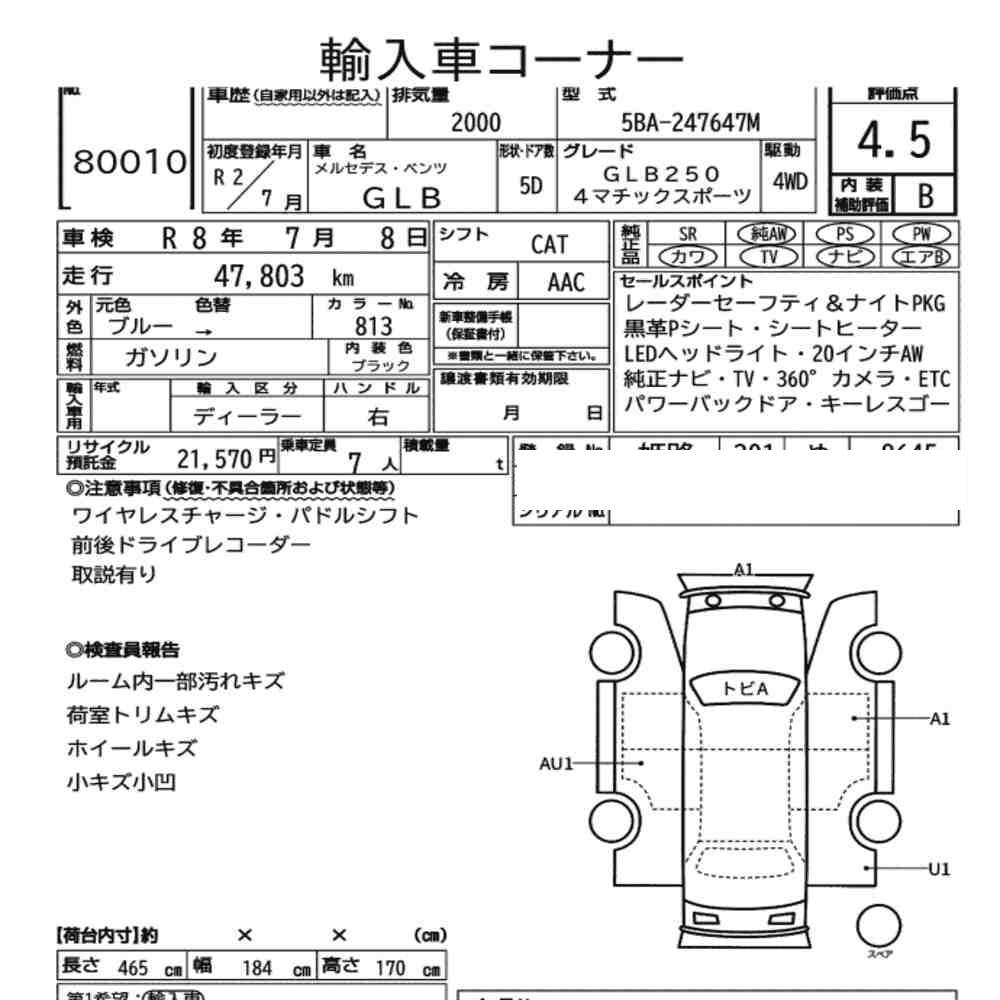 car document image