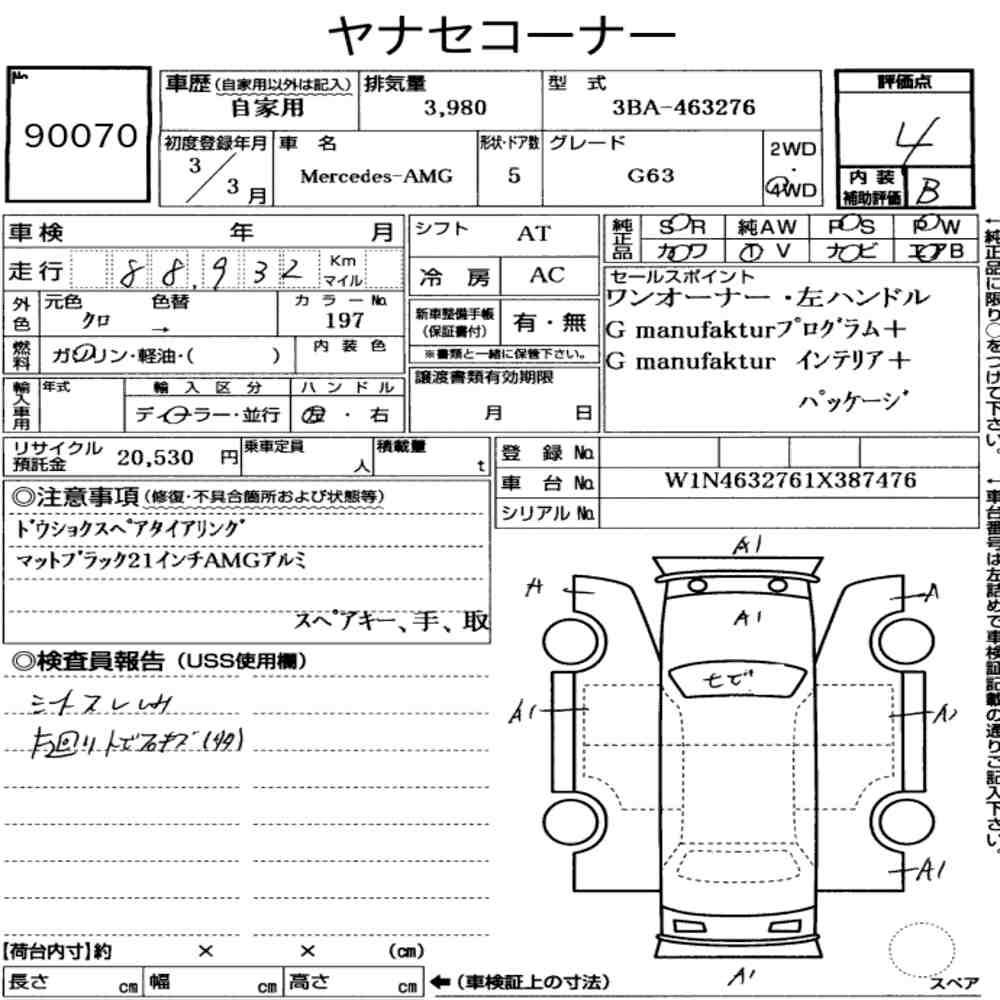 car document image