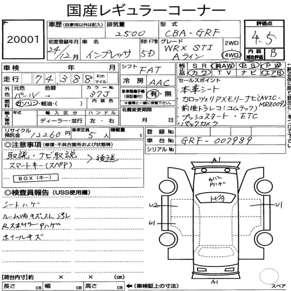 car document image