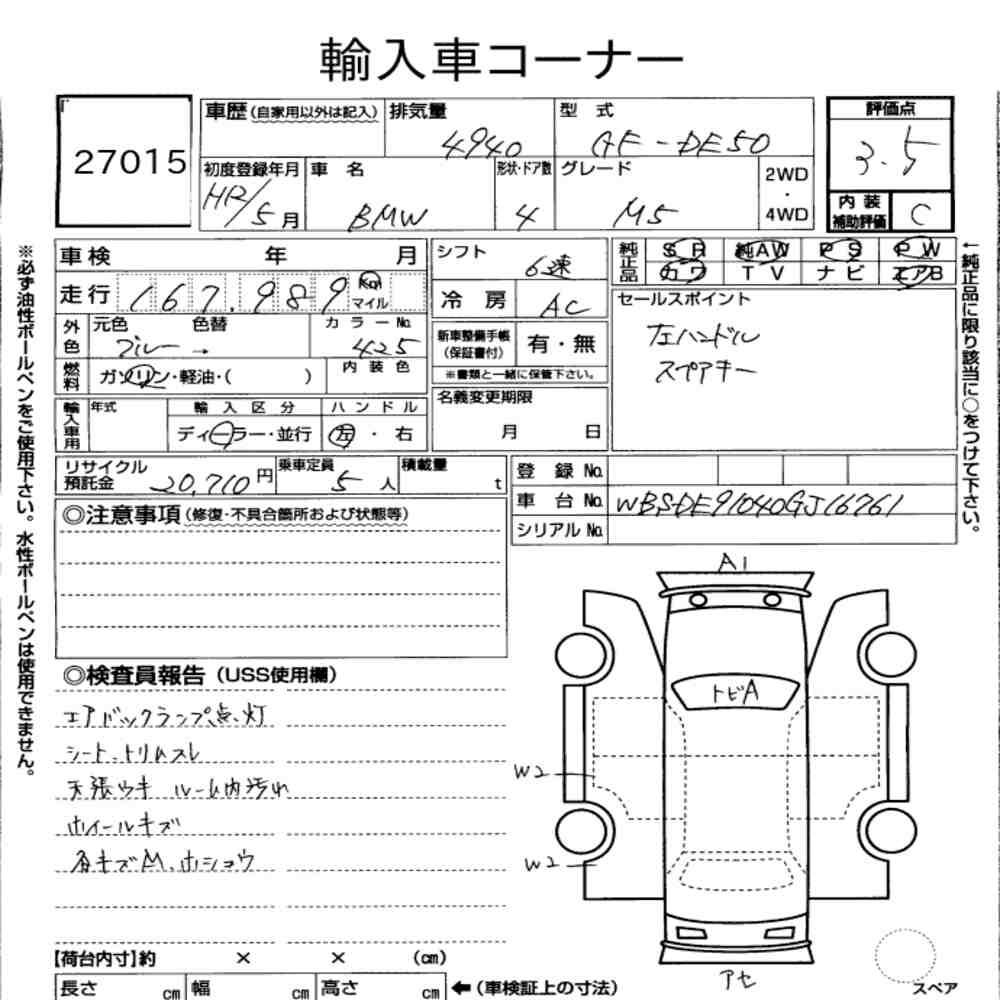 car document image
