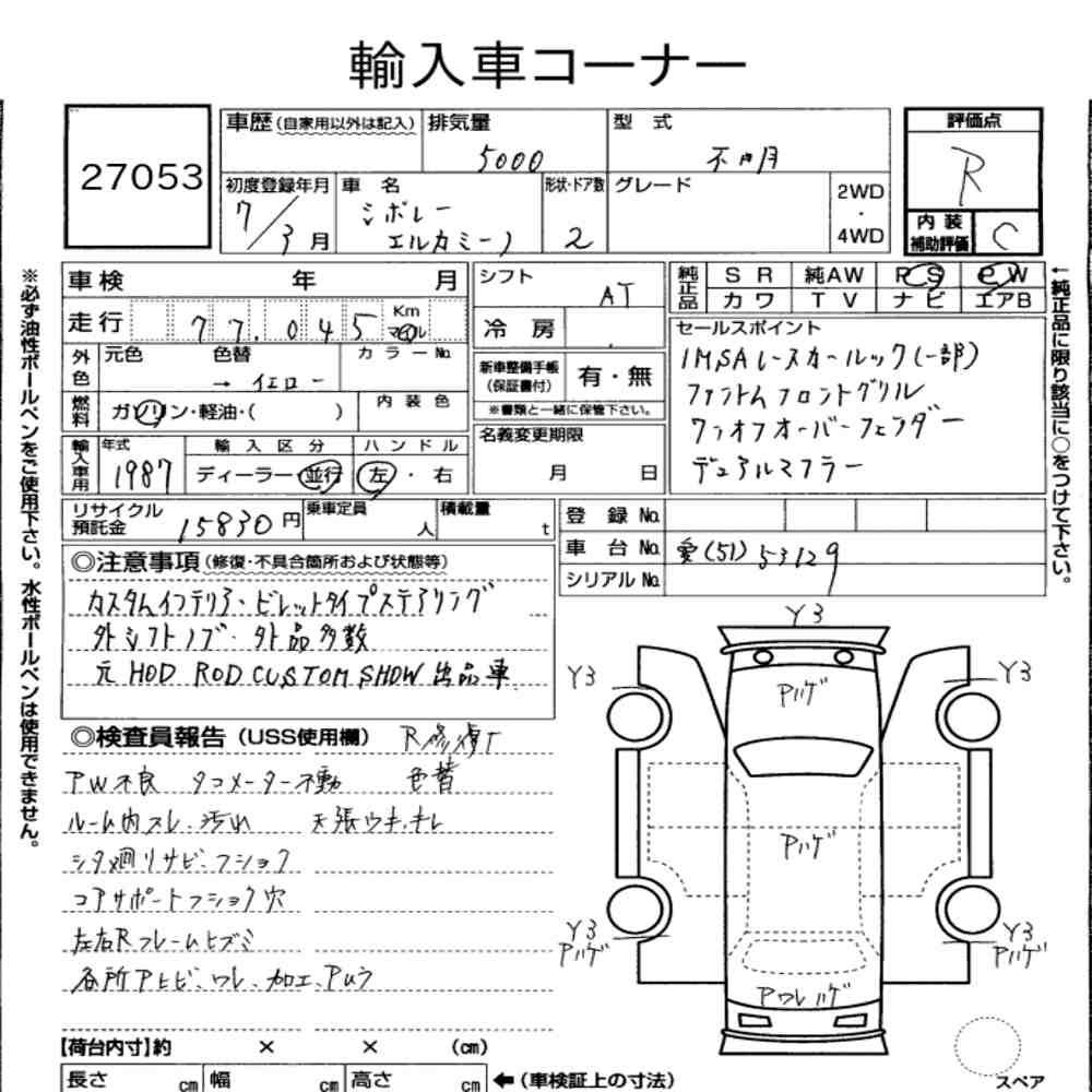 car document image