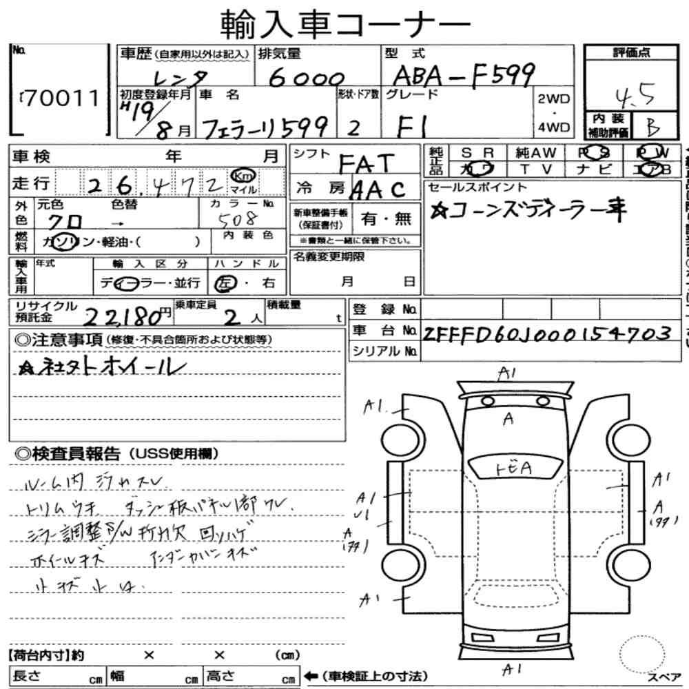 car document image