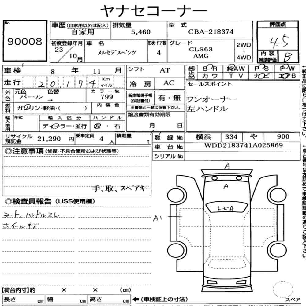 car document image