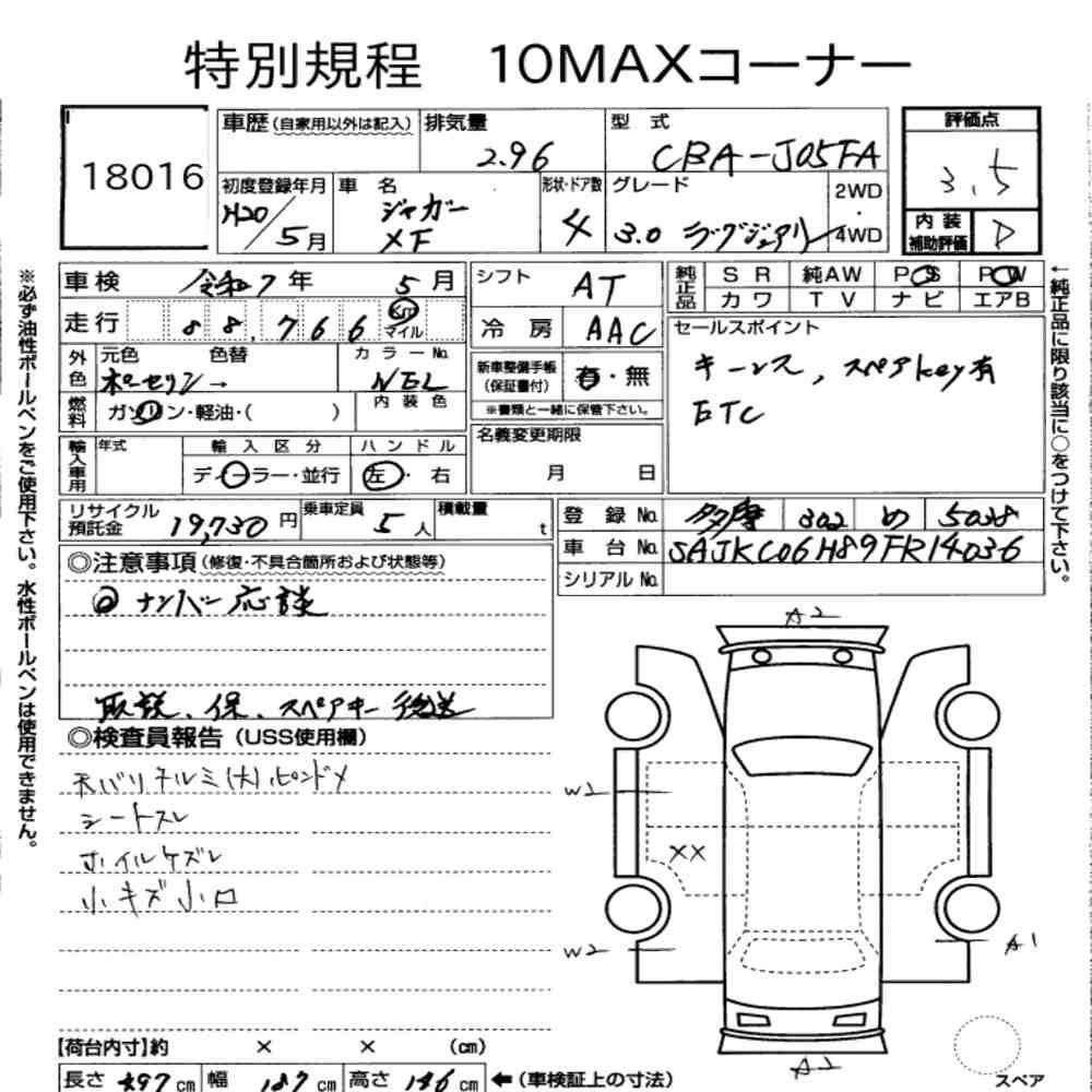 car document image