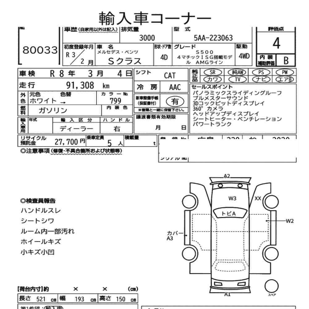 car document image