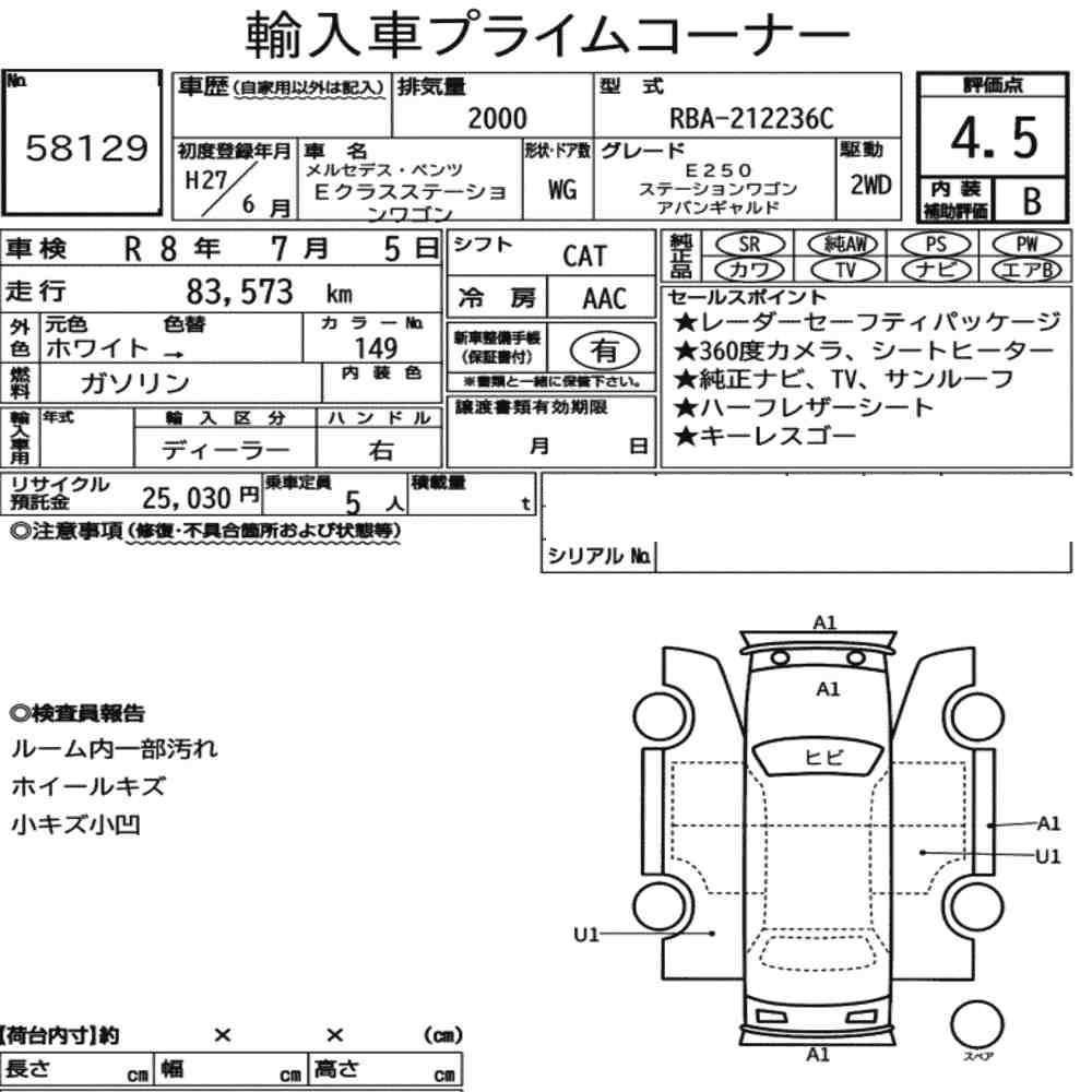 car document image