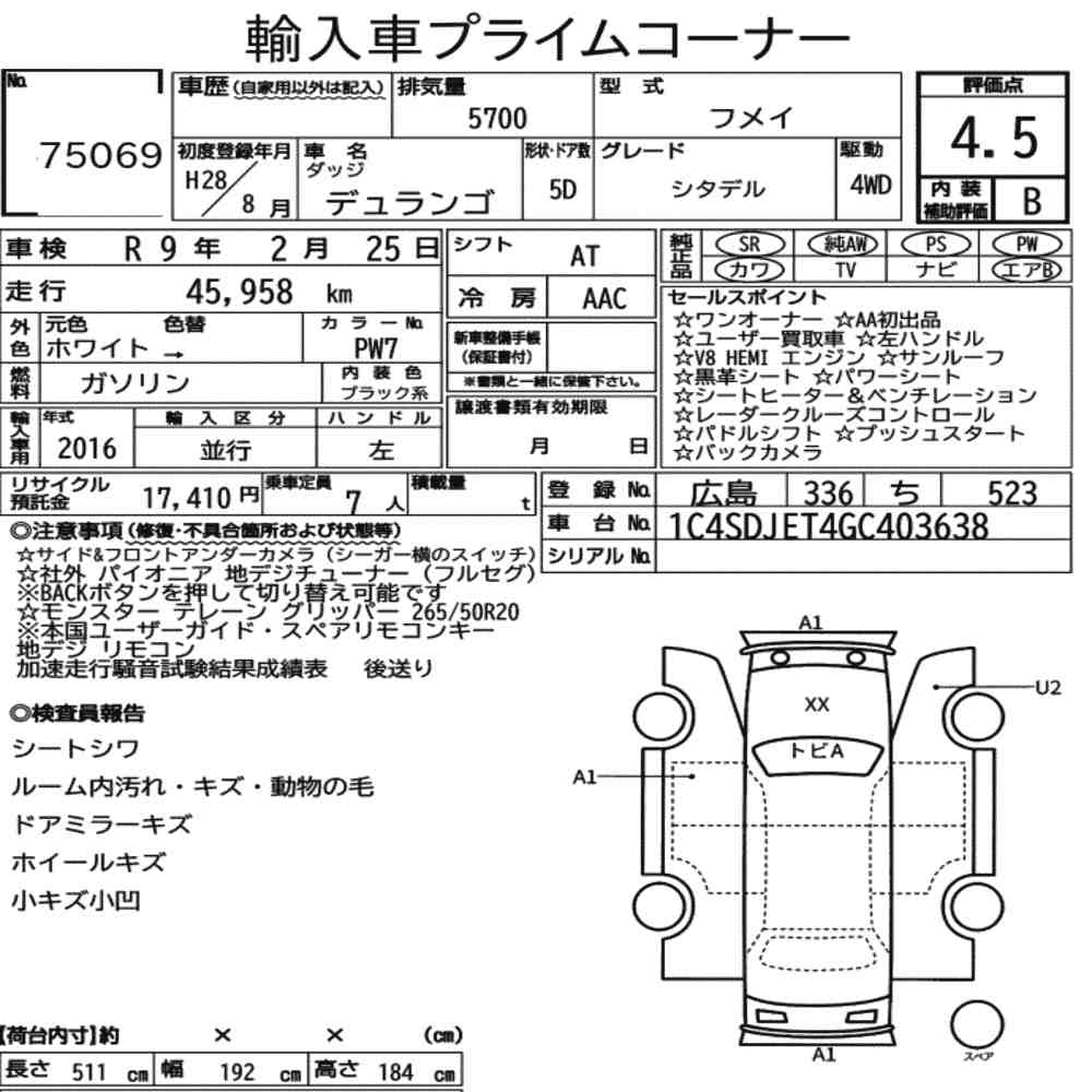car document image